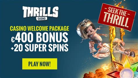Thrills casino bonus